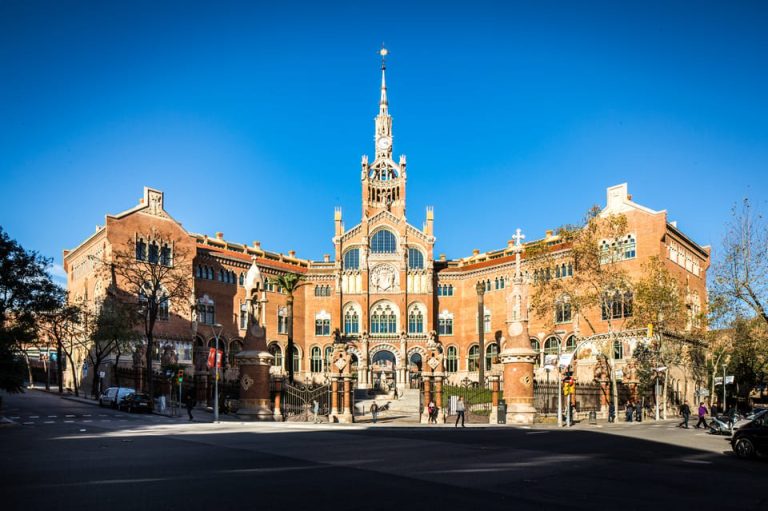 בית החולים בהשראת גאודי : Recinte Modernista de Sant Pau