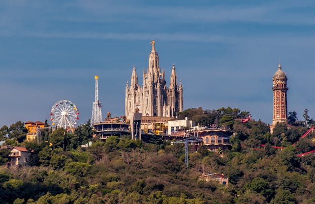 פארק השעשועים טיבידאבו בברצלונה - Tibidabo Amusement Park